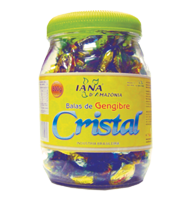 Bala de Gengibre Cristal 800g