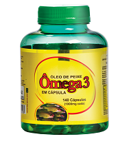 Óleo de Peixe Ômega 3 1000 mg 140 caps