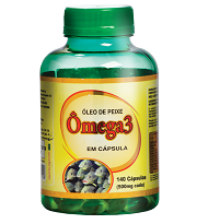 Óleo de Peixe Ômega 3 500mg 140 caps